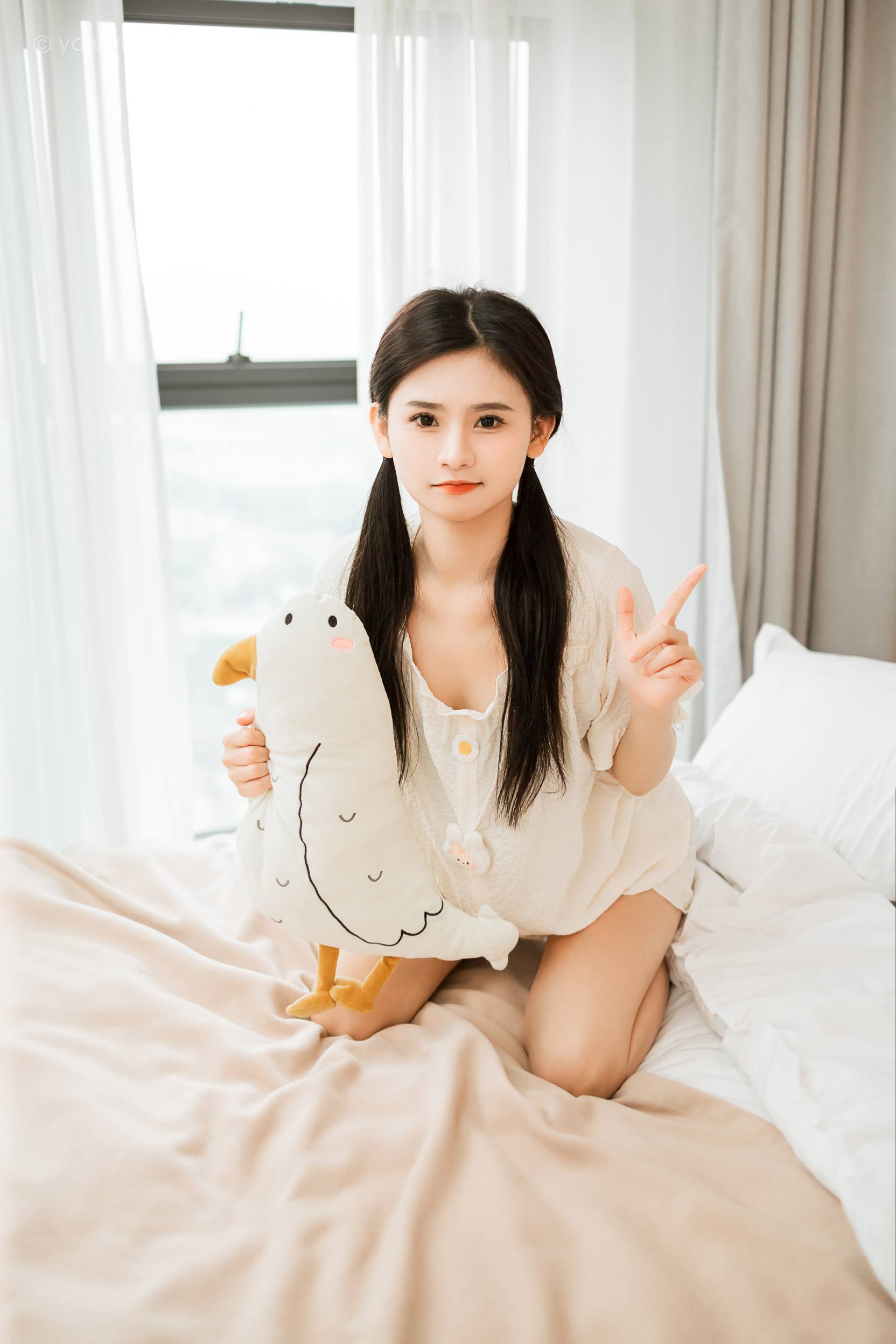 图片[3]-活泼可爱的双马尾女孩【45P】20018-小春日