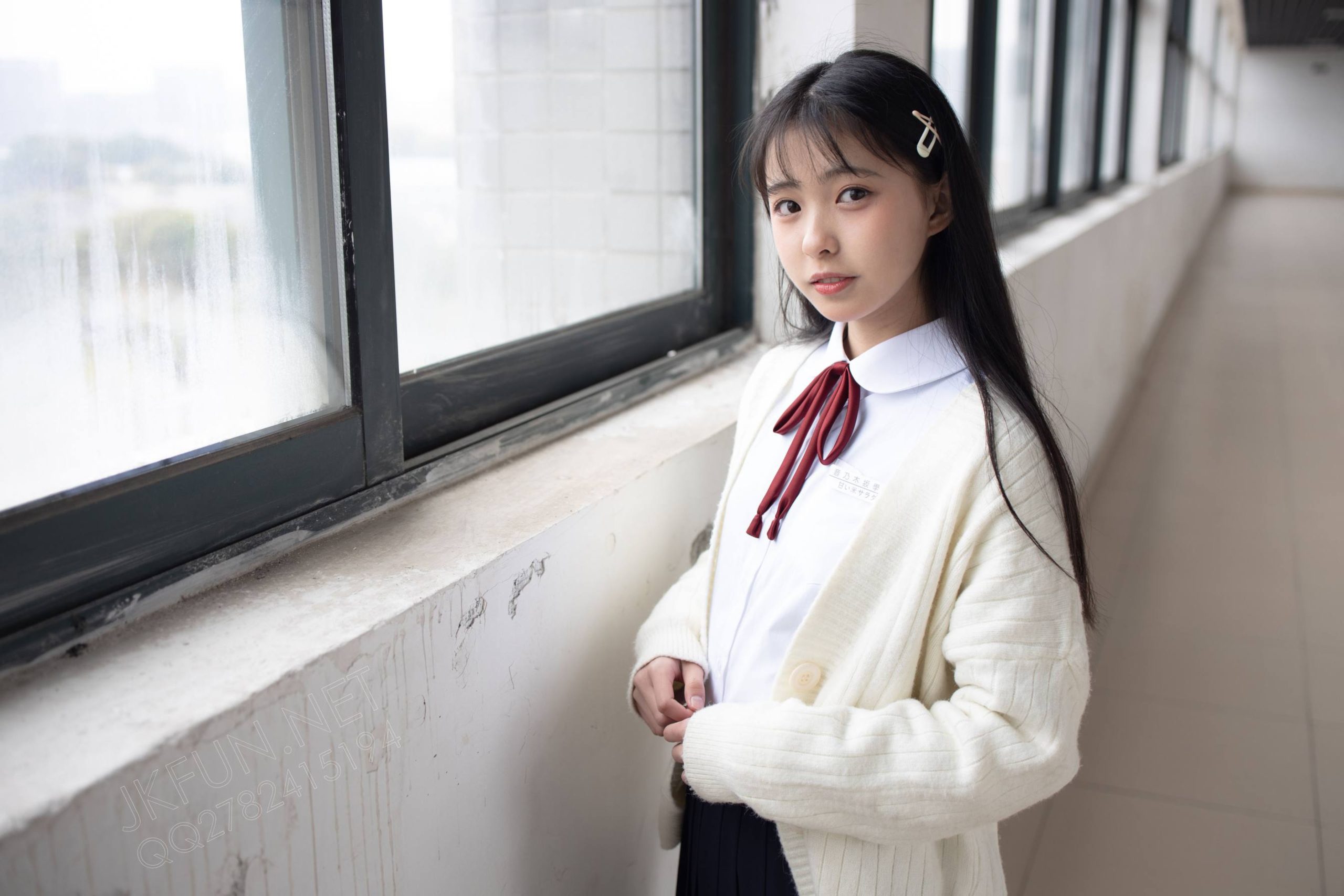 图片[2]-甜美可人的白丝姑娘【127P】20011-小春日