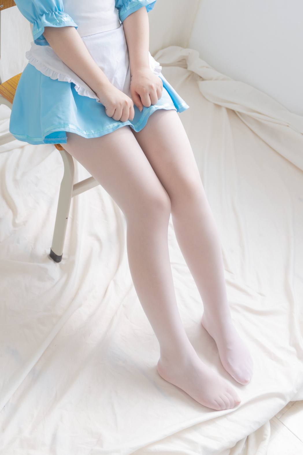 图片[5]-女仆装白丝女孩【43P】20014-小春日