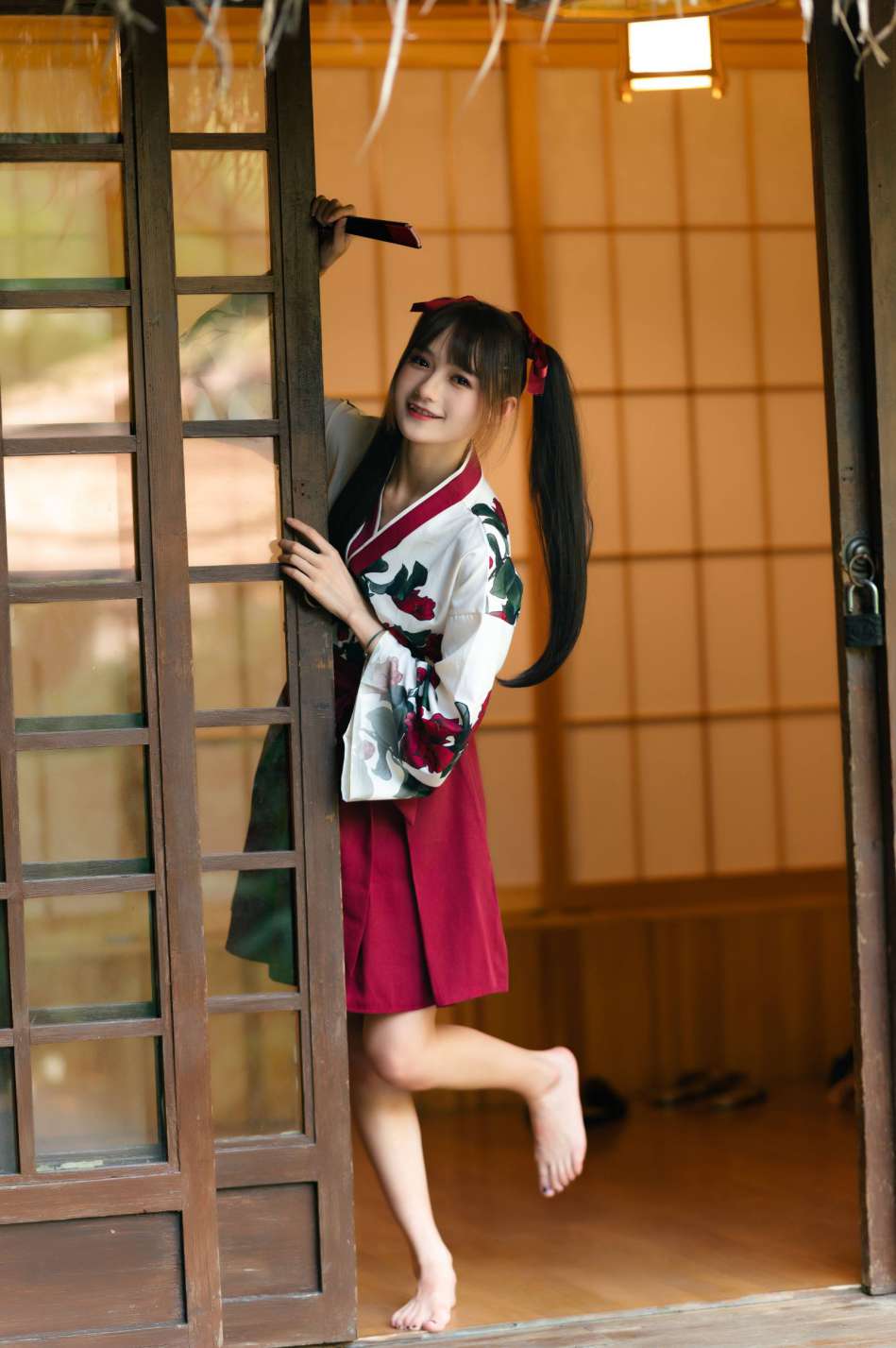 图片[6]-【免费】穿汉服的双马尾女孩【35P】20025-小春日