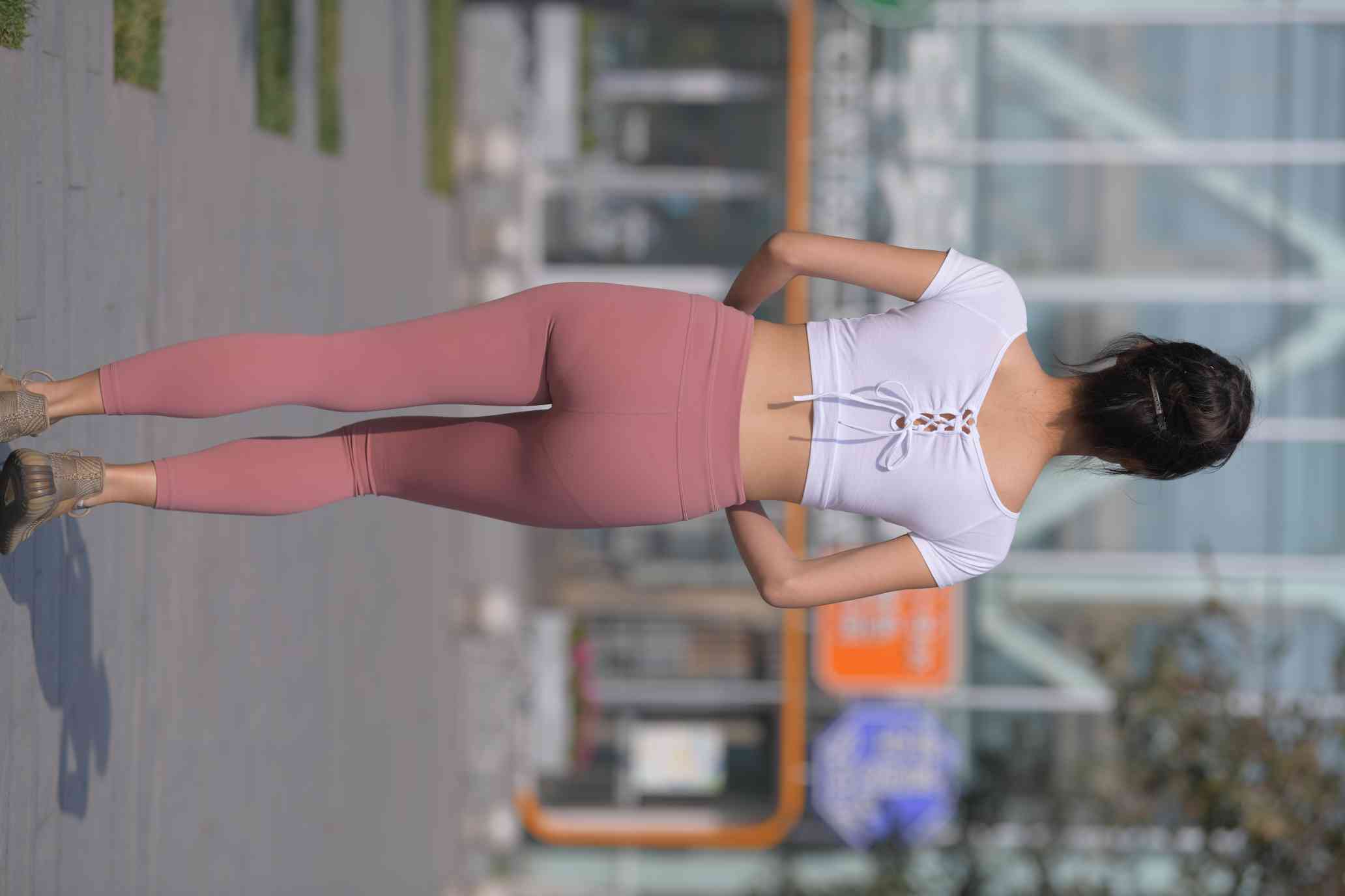 很漂亮的瑜伽裤女孩【419P】04013-小春日