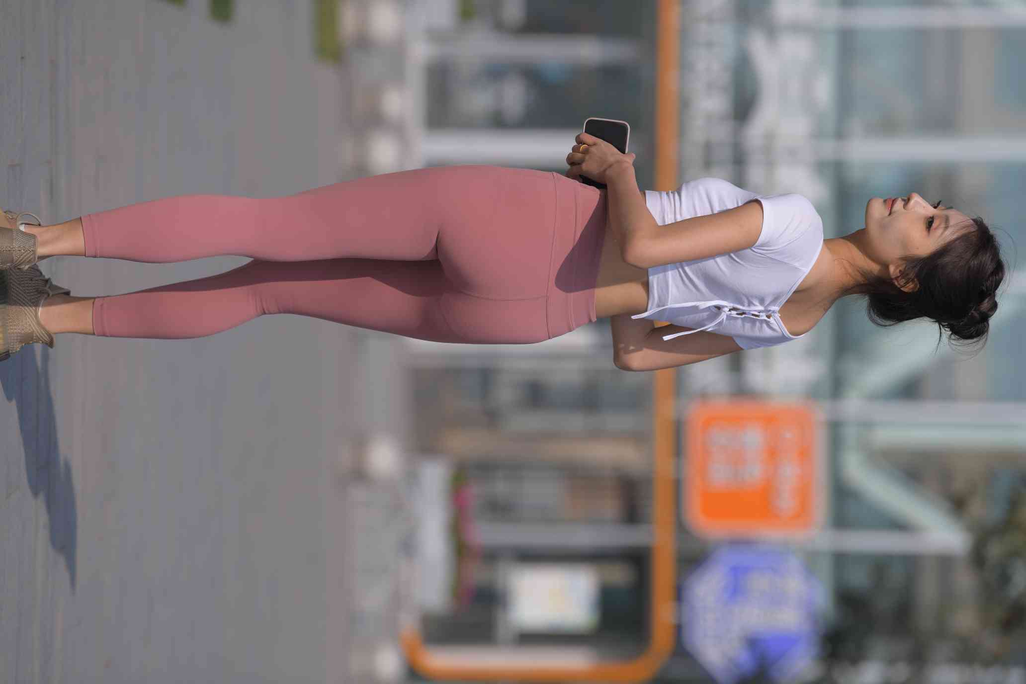 图片[2]-很漂亮的瑜伽裤女孩【419P】04013-小春日