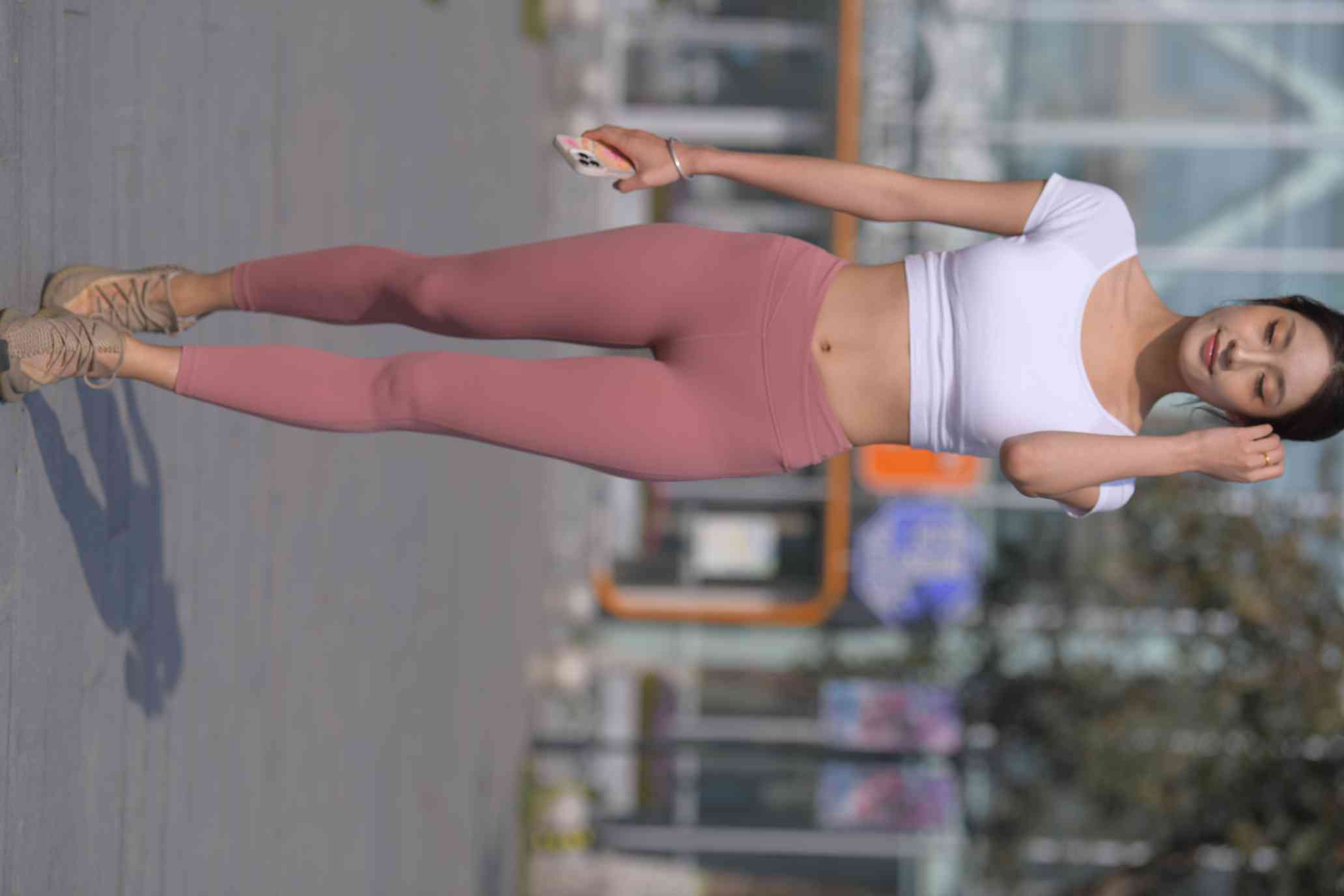 图片[3]-很漂亮的瑜伽裤女孩【419P】04013-小春日