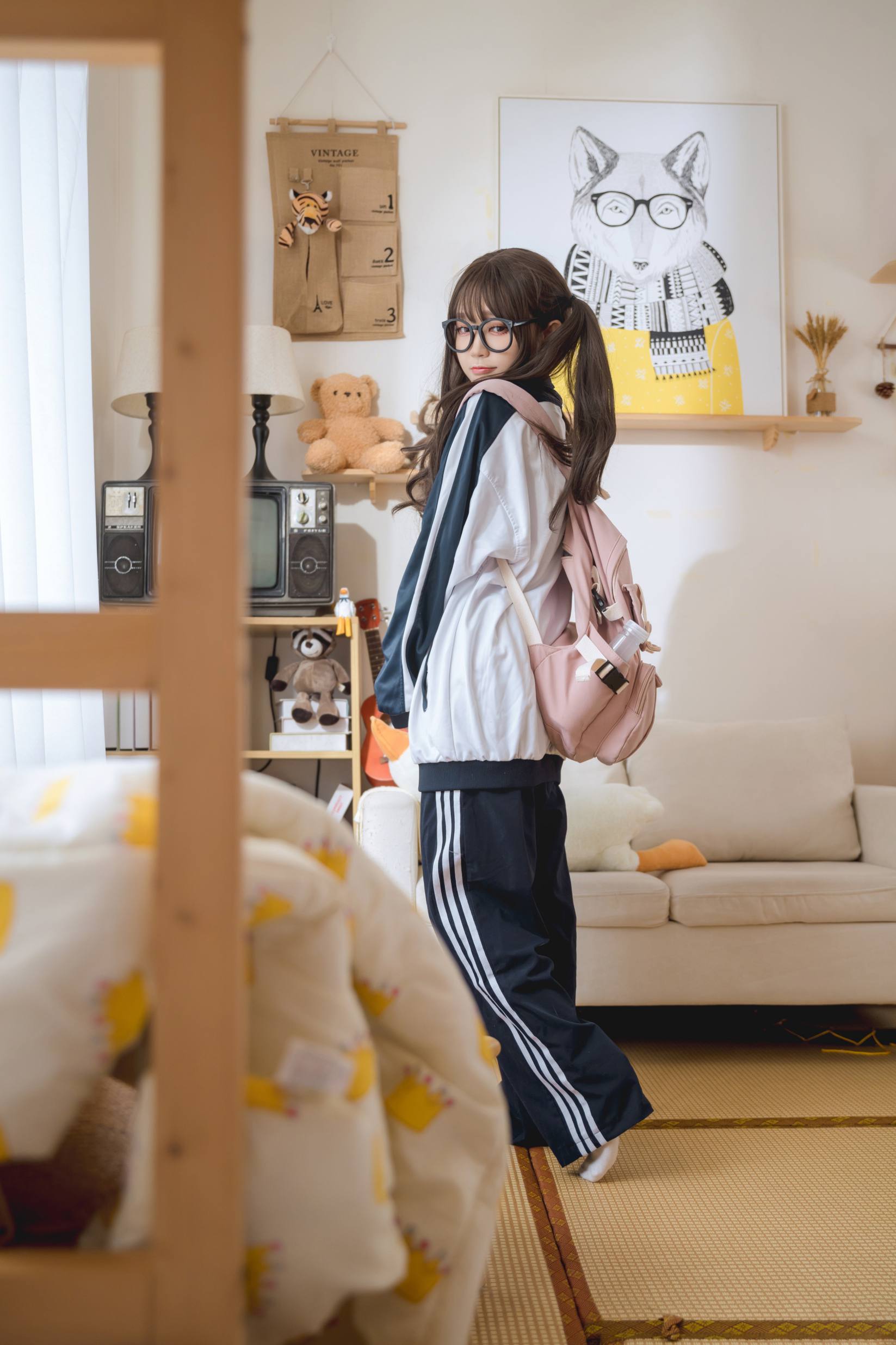 图片[3]-穿校服的双马尾女孩【64P】20010-小春日