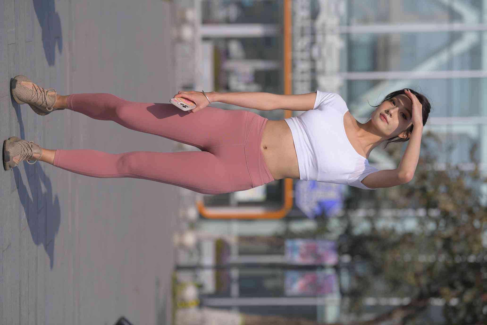 图片[4]-很漂亮的瑜伽裤女孩【419P】04013-小春日