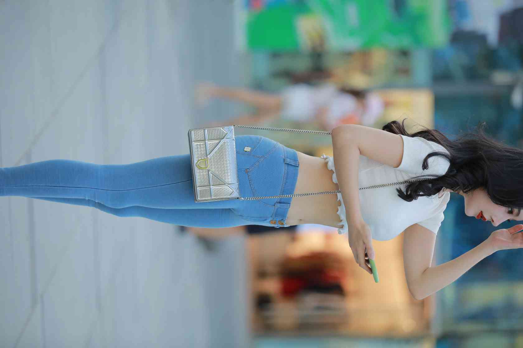 图片[3]-非常漂亮的紧身牛仔裤女孩【115P】04016-小春日