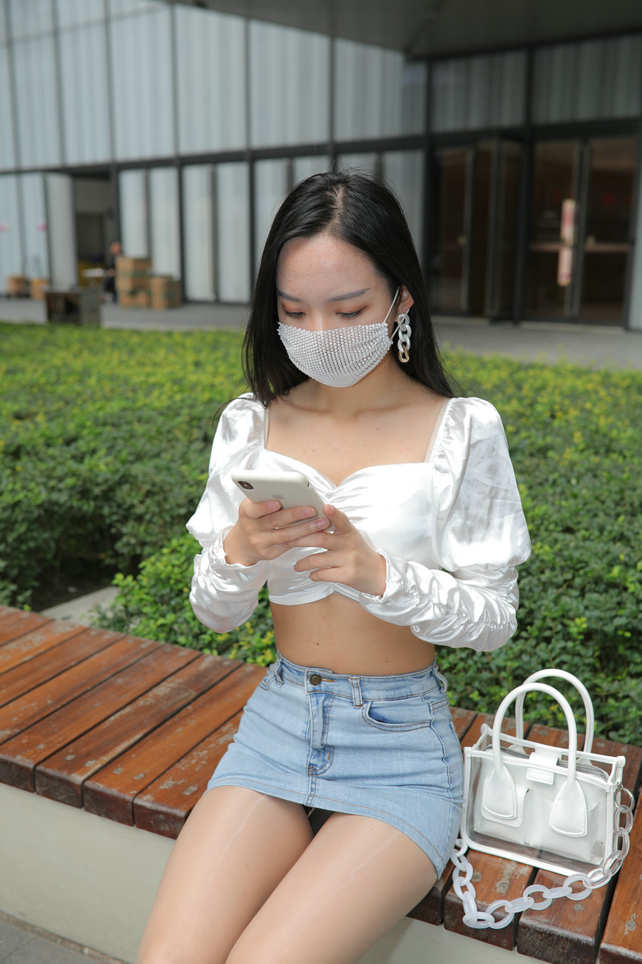 图片[1]-J2867 写字楼下的牛仔短裙 603P1V-15.3GB-小春日