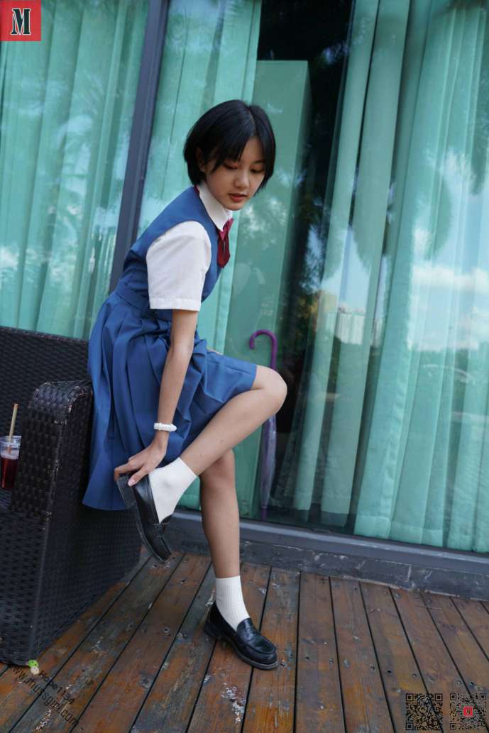 图片[6]-一副学生模样的短发姑娘【112P】20023-小春日
