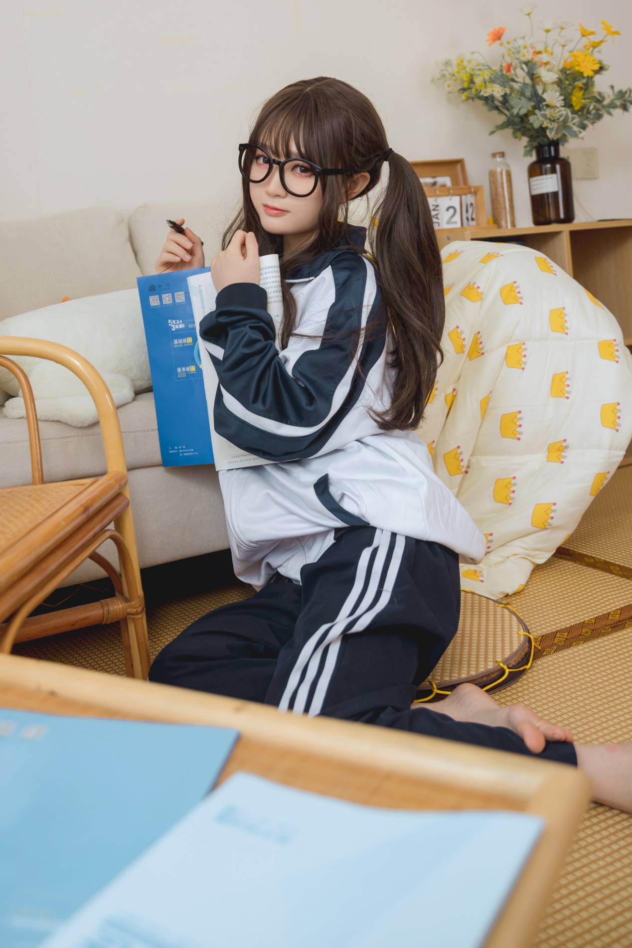 图片[4]-穿校服的双马尾女孩【64P】20010-小春日