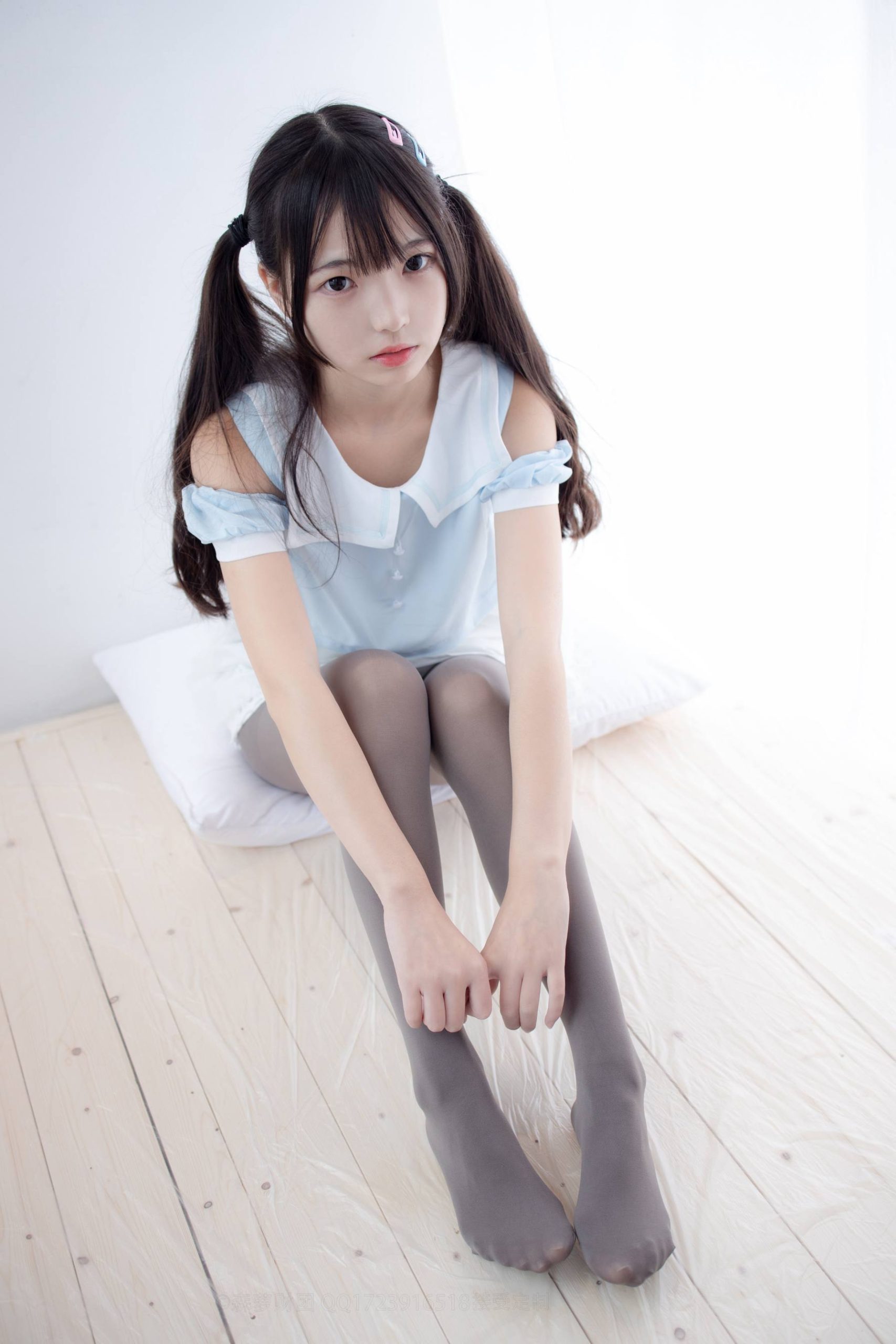 图片[3]-超级甜美的灰丝小姑娘【86P】20005-小春日