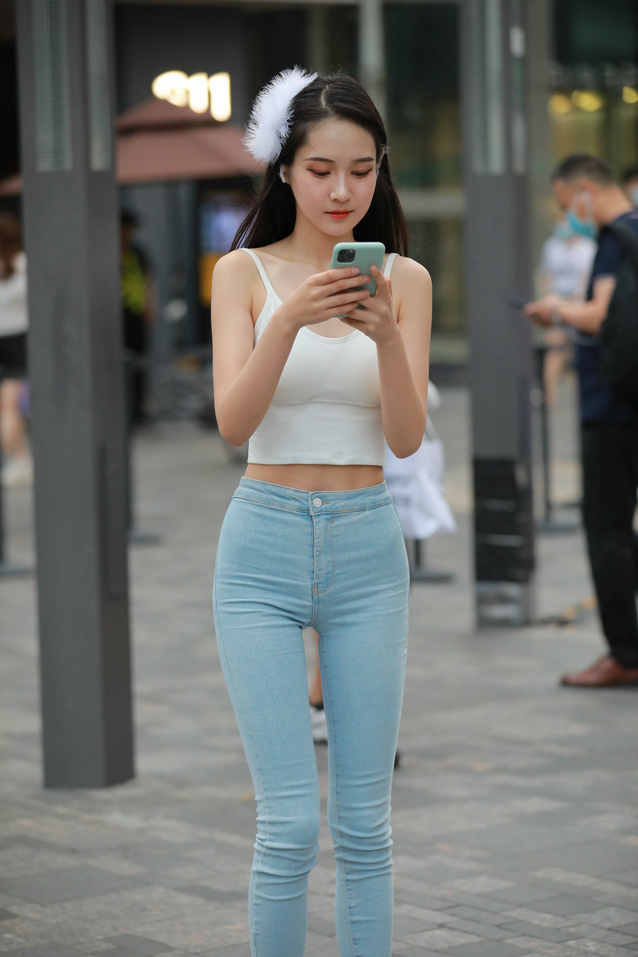 图片[3]-非常漂亮的牛仔裤女孩 J2144 98P1V-1.92GB-小春日