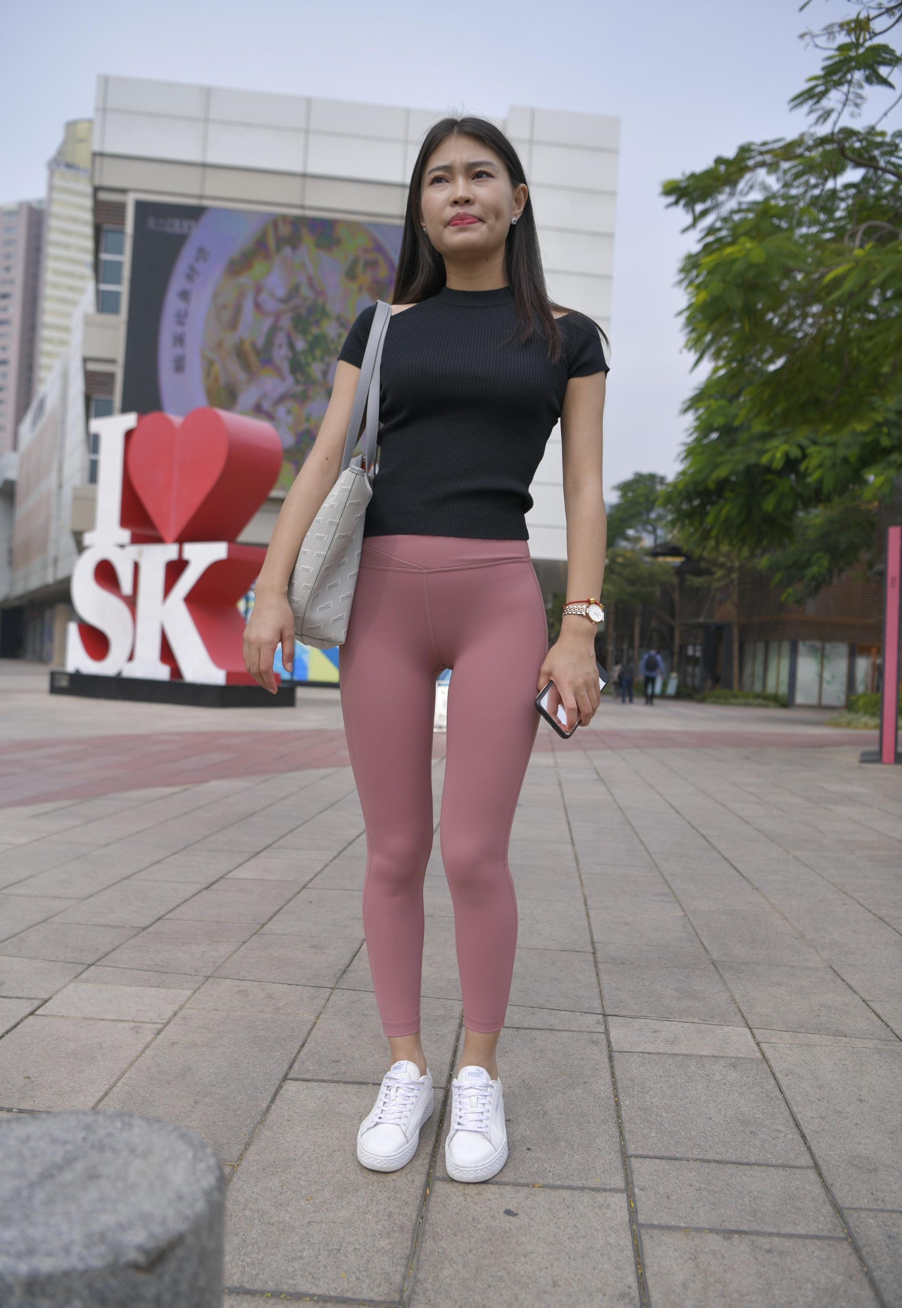 图片[3]-走在街头的瑜伽裤小女人 J1530 213P1V-9.18GB-小春日