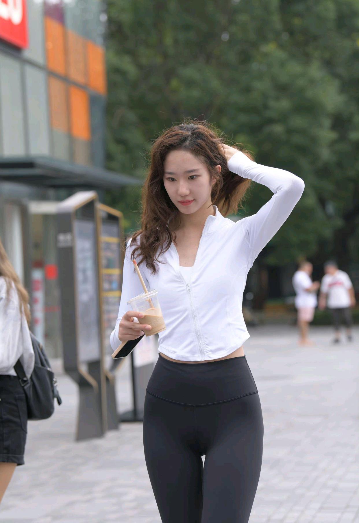 图片[5]-像刘亦菲的黑色瑜伽裤女孩J2237 340P1V-14.8GB-小春日