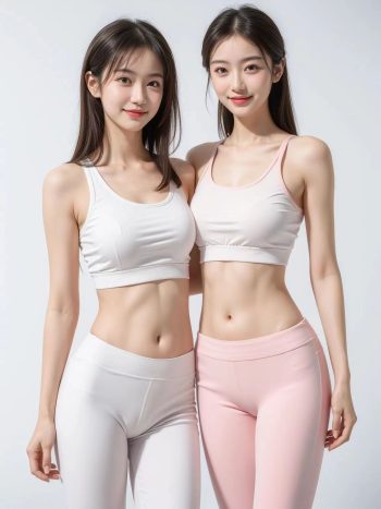 图片[18]-AI瑜伽裤清纯妹子系列图-小春日