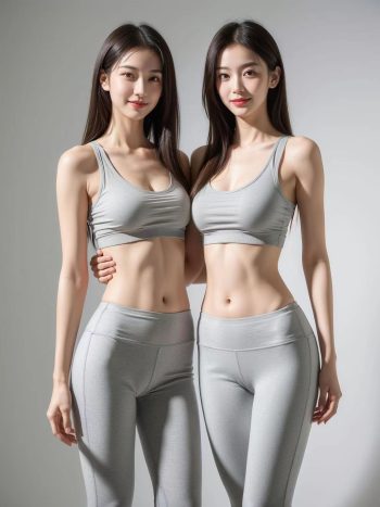 图片[9]-AI瑜伽裤清纯妹子系列图-小春日