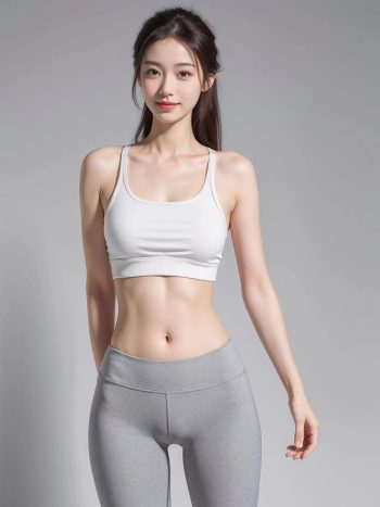 图片[10]-AI瑜伽裤清纯妹子系列图-小春日