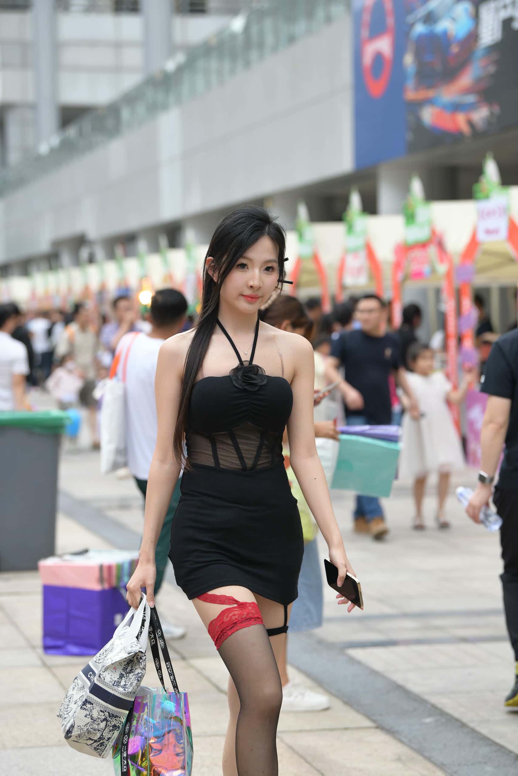 图片[1]-P3119 性感的黑色包屯小姐姐 【70P】-小春日